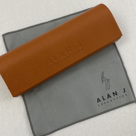 NEW Alan J Collection Glasses Case with Lens Cloth - Picture 5 of 5
